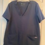 FIGS  Technical Collection Blue Scrub Top L Photo 0