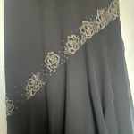 Alex Evenings Vtg Y2K Beaded Dress Sz 10 Whimsigoth Flapper Formal Sheer Hanky Photo 6