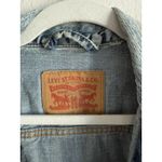 Levi's  Strauss & Co Premium Denim Jacket Trucker Blue Wash Women's Size Medium Photo 9