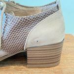 Gloria Vanderbilt  Memory Foam Lace-Up Ankle Booties Snakeskin Texture Suede 7 Photo 6