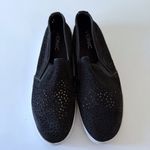 Vionic  MIDI PERF BLACK SLIP ON LEATHER SHOES 9.5 Photo 2