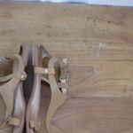 Matiko Full Leather Construction Strappy Sandals Size 10 Tan Photo 6