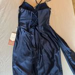 mini silk homecoming dress Blue Size 0 Photo 1