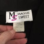 Womens Vintage Dress Shirt or Light Blazer Tailor Made Black Size Medium Photo 7