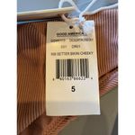 Good American  Bikini Bottom Women 2X Desert Rose Rib Better Cheeky NWT Swimwear‎ Photo 6