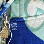 Hill House The Allie Zip Up Hoodie Womens Small Ocean Kaleidoscope Blue Photo 14