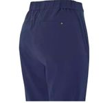 Banana Republic Womens Blue Tapered Pull on Crop Slacks 8 Photo 1