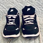 FILA MLB NY Yankees logo blue & white sneakers. Photo 4