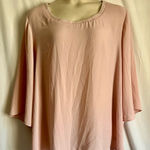 Cato Blush Pink Women's Blouse with Beaded Neckline Photo 0