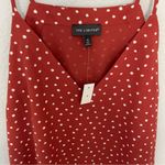 The Limited Clay Terracotta Polka Dot Mini Dress NWT Photo 2