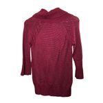 Chico's Maroon Long Sleeve Cowl Neck Sweater Women's Size Small 4 Photo 4