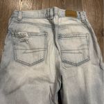 American Eagle Jeans Women 00 Blue Mom Straight Jean High Rise Denim Stretch 90s Photo 12