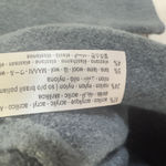 ZARA  Long Sleeve Mini‎ Dress Acrylic Blue Square Neck Ribbed Bodycon Size Medium Photo 7