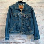 Levi's NWT Levi’s denim jean jacket classic blue pockets button front XS women’s Photo 0
