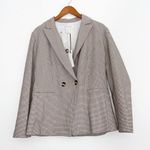 Rachel Zoe NWT  Plaid Gingham Oversize Blazer Photo 1