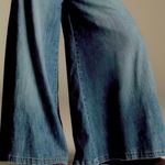 ZARA NWT MID-RISE PALAZZO LEG FULL LENGTH RIGID Ultra wide leg palazzos jeans 6 Photo 1