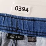 ESMARA Blue Denim Jogger Women size 32 Streetwear Casual Drawstring Pockets Photo 9