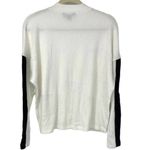 Apt. 9  BLACK & WHITE LIGHTWEIGHT LONG SLEEVE RIBBED STRETCH PULLOVER SWEATER XL Photo 1