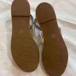 Eileen Fisher NWOB  Silver Mirror Metallic Cici Strappy Leather Sandals Size 7.5 Photo 6