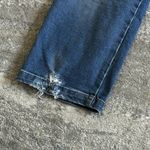 Boyish Jeans Womens 31 Blue Denim Carter High Rise Distressed Ankles Photo 8