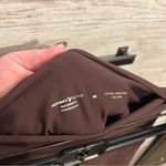 Old Navy  active maternity high-rise go-dry flare brown leggings size M Photo 5