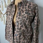 Leopard print jean Jacket Photo 1