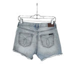 Calvin Klein Jeans Calvin Klein High Rise Button Fly Cut Off Denim Blue Jean Shorts Size 26 Casual Photo 4
