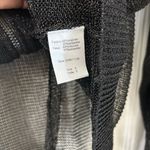 Elan  Silver Sheer Knitted Zip Up
Cardigan(Size Small) Photo 4