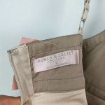 Romeo + Juliet Couture Romeo + Juliet Couture Tan Satin Bodycon Mini Dress Photo 7