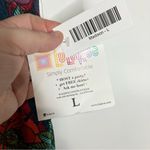 LuLaRoe  Madison skirt with bright poppies design size‎ large Photo 3