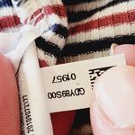 American Eagle  Red White Blue Striped Soft & Sexy Rib Knit Tank Size Small Photo 7