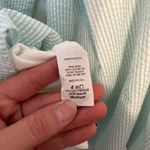 Peach Love California MD Peach Love blue white stripe halter A line dress Photo 5