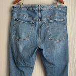 Old Navy  Jeans Womens size 18 OG Straight Blue Distressed Denim Stretch Photo 5