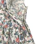 Madewell  Garden Vine Sleeveless Cotton Dress Sz 0 Floral Fairy Cottage Preppy Photo 8