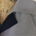 Nicola Italian Dot Matrix Single Breasted Blazer Black White 10 Hidden Button Photo 5