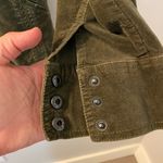 Coldwater Creek  Fall jacket/blazer. Fall moss green color, size 6P. Velvet Photo 5