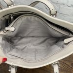 Michael Kors  Ecru Cream Leather Jet Set Large Snap Pocket Tote Bag Photo 8