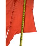 Pink Rose  Women Size Medium Tie Front Shirt Cap Sleeve Peach Casual (27-124P) Photo 4