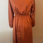 O'Neill Rust Long Sleeve Dress Photo 5
