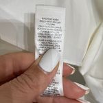 White House | Black Market White Poplin Peplum Shell Blouse Sz 2 NWT Photo 7