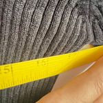 Preview International Vintage Black Ribbed Turtleneck Sweater Classic Preppy Minimalist Goth XL Photo 4