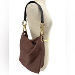 JPK Paris 75 Nylon Hobo‎ Bag Brown Brown Photo 1