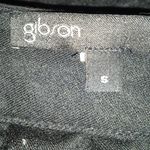 Gibson Sicily Embroidered Racerback Dress LBD S Photo 5