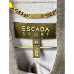 Escada Sport Wool Cashmere Blend Long Sleeve Blazer Jacket Navy Women 42 / 12 Blue Photo 2