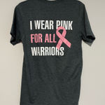 Gildan Chick-fil-A Breast Cancer Warriors T shirt grey size small Photo 0