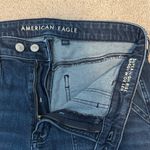 American Eagle Super High Rise Baggy Wide Leg Dark Wash Stretch Denim Jeans12 Photo 2