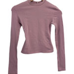 SKIMS  Cotton Jerxey Long Sleeve T- Shirt XS Dusk NWT SOLD OUT Photo 0