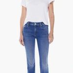 💕MOTHER💕 The Down Low Weekender Heel Jeans ~ High Tide 31 NWT Blue Photo 0