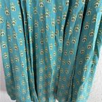 ROLLA'S Teal Cleo Emmylou Floral Wrap Mini Dress Size M Green Size M Photo 3