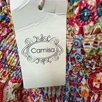 Camisa XL Boho Floral Strappy A Photo 7